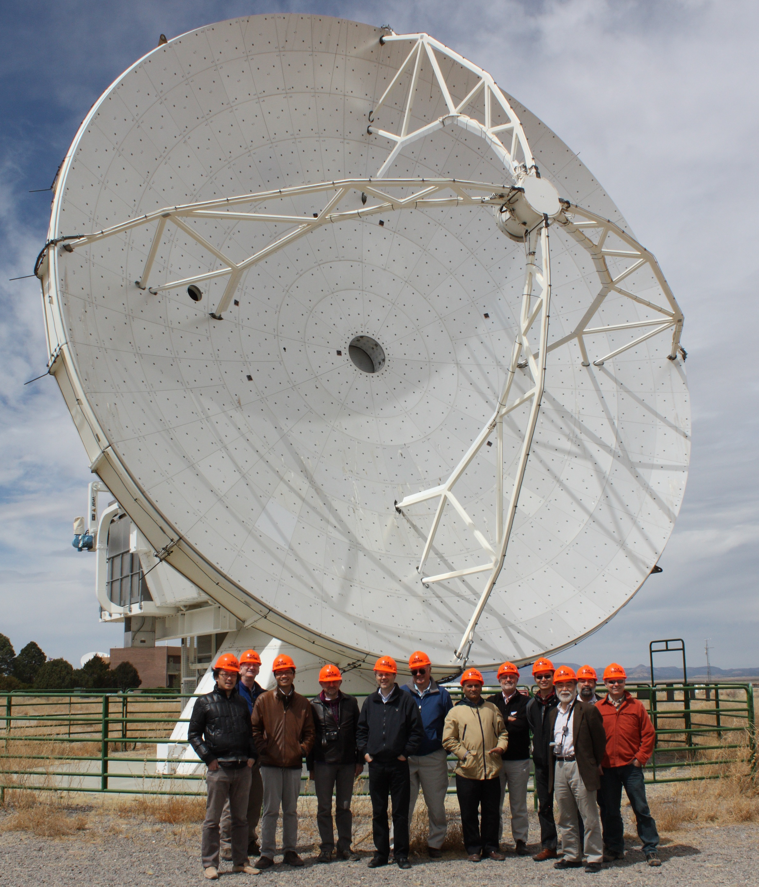 ALMA-NA prototype antenna in Socorro, New Mexico