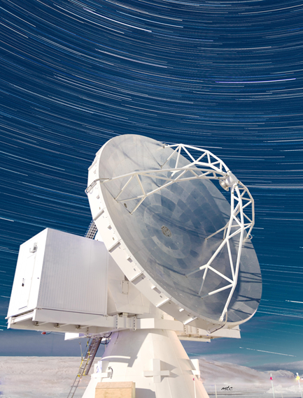 Current image of the Greenland Telescope at Thule